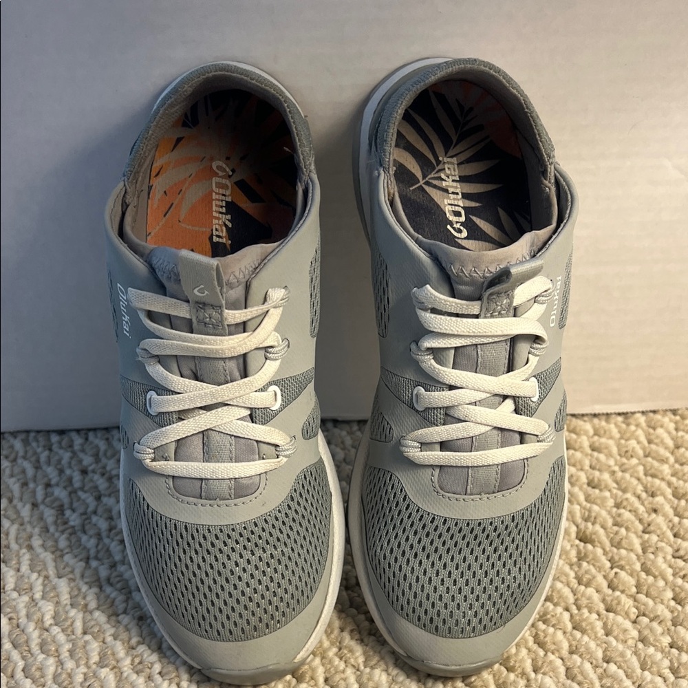 OLUKAI Light Gray Casual Shoes